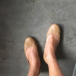 J. Crew Cece leather ballet flat